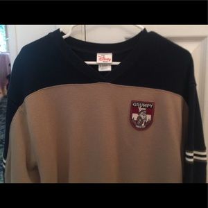 Vintage Disney long sleeve Grumpy embroidery
